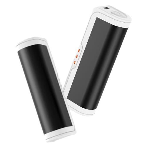 gabless Scaldamani Elettrico 2 Pezzi, Scaldamani Ricaricabile, Scaldamani Riutilizzabile, Scalda mani USB, Scaldamani Elettrico Portatile 3 Modalità di Riscaldamento, Regalo per Donne Bambini Uomini