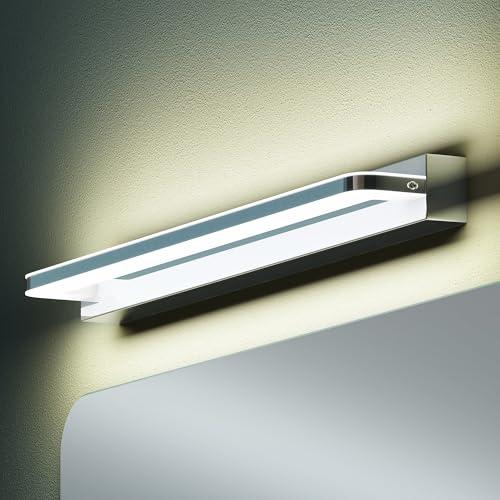 Mai & Mai Lampada da Specchio LED per Bagno, Applique Specchio Luce Bianca Neutra, Luce per Trucco, Illuminazione da Parete, 60cm, 14W, 4000K