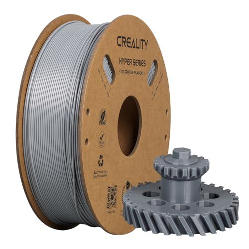 Creality Hyper ABS Filamento per Stampante 3D 1,75 mm, 1kg (2,2 libbre), Progettato per la Stampa ad Alta Velocità, Precisione Dimensionale +/-0,03 mm, per Stampanti 3D e Penne (Grigio)