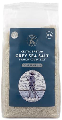 Veggy Duck - Sale Celtico - Sale Marino Grigio Bretone (900g) - Sale Grosso | Non Raffinato | Naturale | Senza Conservanti