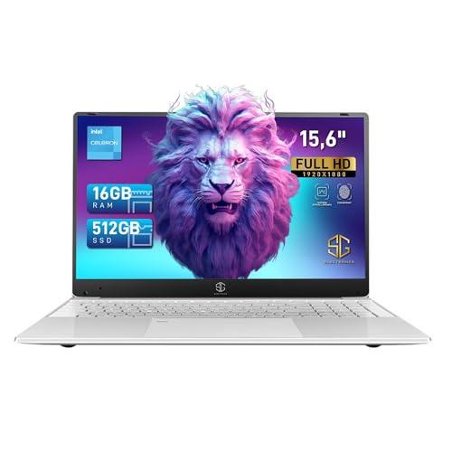 SG, Pc Portatile Notebook, Processore N5095 4 Core 2.9Ghz, 16GB RAM, 512GB SSD, 15.6 