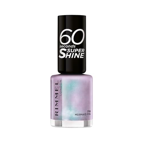 60 Seconds Super Shine Esmalte De Uñas #719-Mermaid Fin 8 Ml Cura della persona e salute