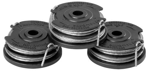 Greenworks 3 pezzi rocchetto doppio filo 29187 per tagliaerba Greenworks 40V G40LT G40LTK2 G40LTK2x