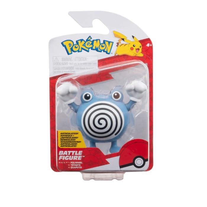 Pokémon PKW3584 Battle Figure Pack – Quaputzi, statuetta ufficiale dettagliata, 7,5 cm