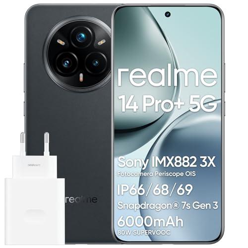realme 14 Pro+ 5G Cellulare Android 12GB+512GB, 6,83