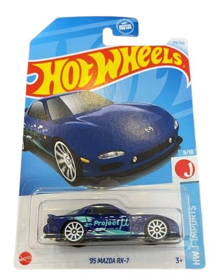 Hot Wheels 95 Mazda RX-7, Blu, HW J-Importazioni 9/10