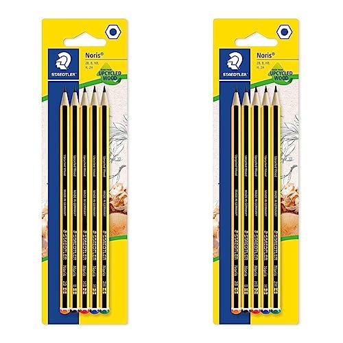 Staedler Noris - Matita (5 pezzi, durezza assortita) (Confezione da 2)