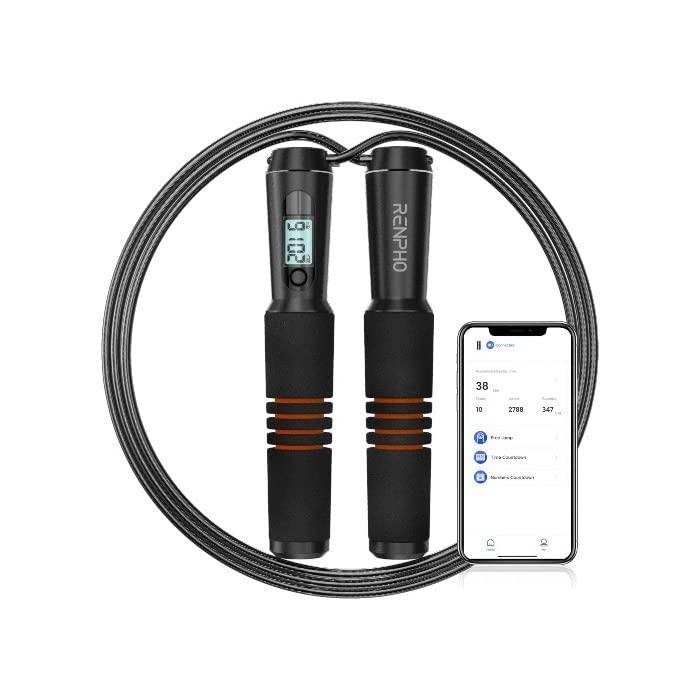 Renpho Corde à sauter connectée