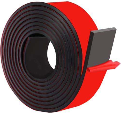 Rotoli di gomma adesiva, fogli adesivi in neoprene, rotoli di gomma antivibrazione, tappeti di gomma antiscivolo, guarnizioni in fogli di gomma, guarnizioni in gomma per pavimenti (25mmx5mmx3m)