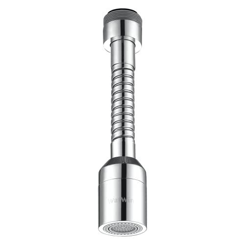 Prolunga rubinetto cucina, WatWin Select Hose Aerator M22/24 7L/min | Rompigetto rubinetto cucina | Aeratore per rubinetto cucina | Doccetta per lavandino cucina | Risparmio idrico | Doppia funzione