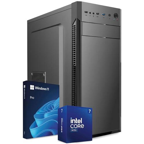 PC Fisso Intel Core Ultra 7 265K AI Integrata • Intel Graphics • RAM 32GB DDR5 • SSD 1TB NVMe M.2 • WiFi AC e Bluetooth • HDMI • USB 3.2 • Computer Fisso Desktop Windows 11 Pro