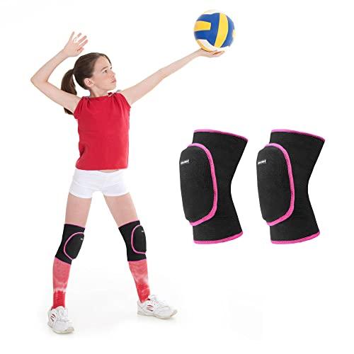 Ginocchiere Pallavolo Donna Ginocchiera Morbido Sportiva Caldo Ginocchiera Pallavolo Bambina Ginocchiere Danza Ginocchio Protezione per MTB Pallamano Snowboard Calcio Wrestling Ginocchiere Uomo
