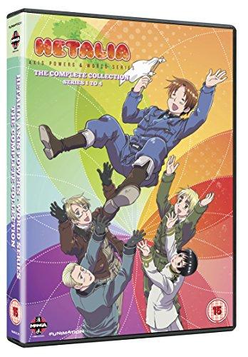 Hetalia Axis Powers Complete Season 1-4 Collection [DVD]