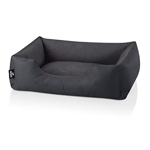 BedDog ZARA Cuccia per cani S - Cuscino - Divano - Copertina Rimovibile e Lavabile, Cani Piccola