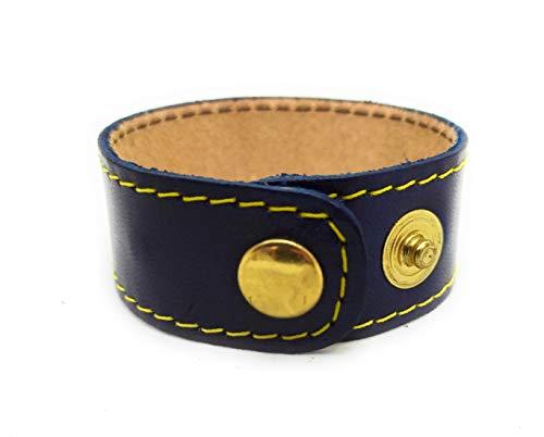 Bracciali in cuoio unisex realizzati a mano