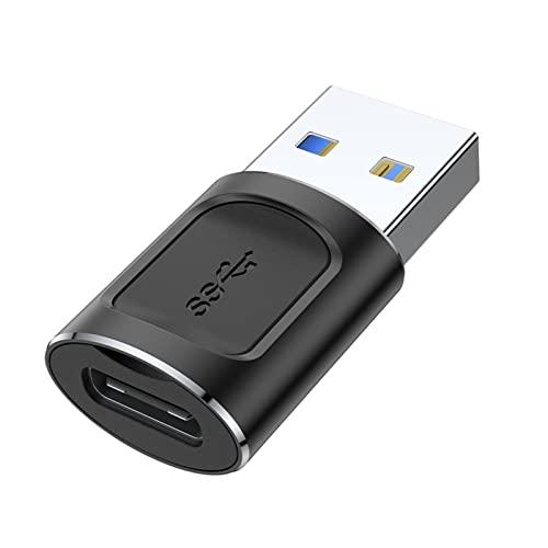 HORJOR Adattatore USB C Femmina a USB Maschio,Connettore Cavo Caricatore Tipo C,Adattatore USB Tipo C OTG per iPhone 11 12 13 Pro Max,SE,Airpods,iPad Mini 6 Air 4 5,Samsung Galaxy S20 S21 S22 Plus