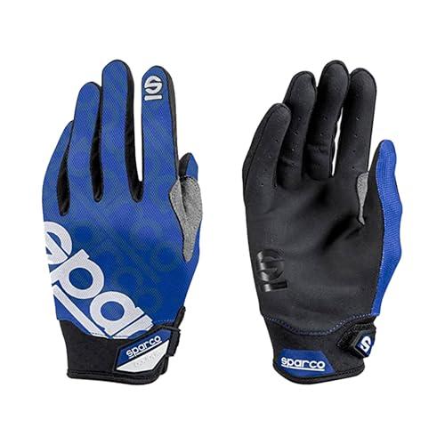 Sparco Meca 3 Guanti Taglia 10 (M) Blu