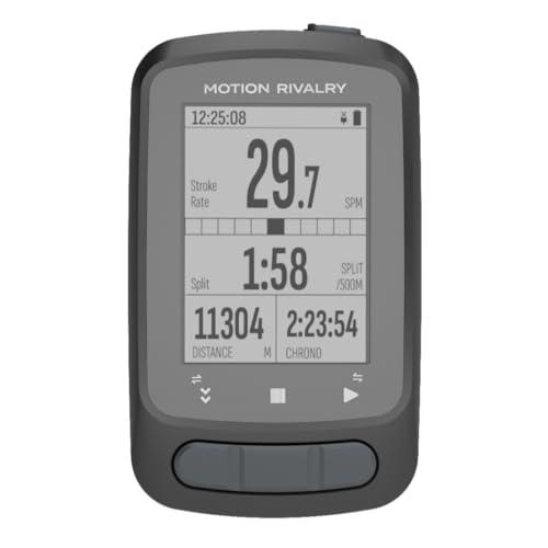 Motion Rivalry Insight Paddle Computer, Dispositivo GPS wireless unificato, allenatore di velocità e bracciata per canottaggio, kayak e canoa