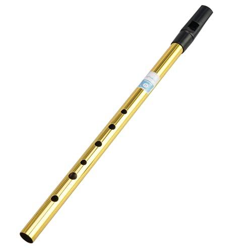 Sondery Fischietto Irlandese in Ottone - Tin Whistle, Penny Whistle in Chiave di D