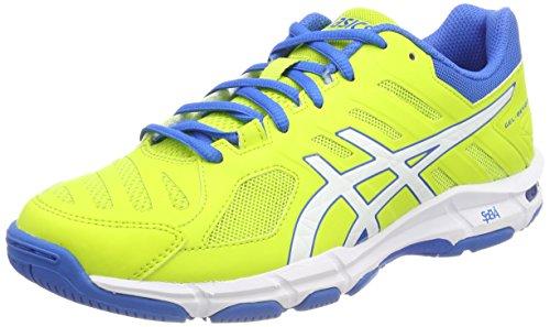 Asics Gel-Beyond 5, Scarpe da pallavolo Uomo, Multicolore (Energy Green/White/Electric Blue), 40 EU