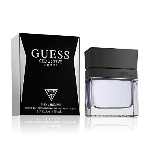 GUESS Seductive, Eau de Toilette, Profumo Uomo, Orientale Legnoso, Profumo Elegante a Lunga Durata, 50 ml