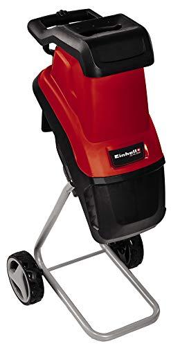 Einhell GC-KS 2540 Biotrituratore elettrico a lame (220-240 V, 50 Hz, 2500 W, diam. Max ramaglie 4 cm, incl. 2 coltelli reversibili lame speciali, pestello e sacco raccolta)