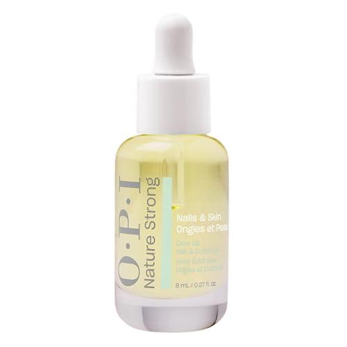 OPI Nature Strong Skincare Glow Up Nail and Cutlicle Oil - Olio Per Unghie E Cuticole Con Vitamina E, Per Cuticole morbide e nutrite – 8ml