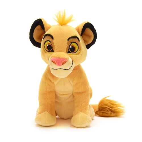 Disney Store Ufficiale Mini Sacco di Fagioli di Simba da Il Re Leone, 18 cm, Peluche Morbido per Bambini, Adatto da 0 Anni