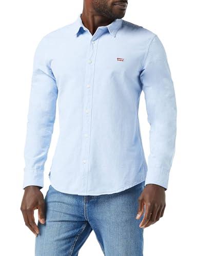 Levi's Long-Sleeve Battery Housemark Slim, Uomo, Allure, M