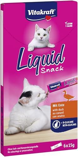 Vitakraft Snack Liquido per Gatto, 6 x 15g