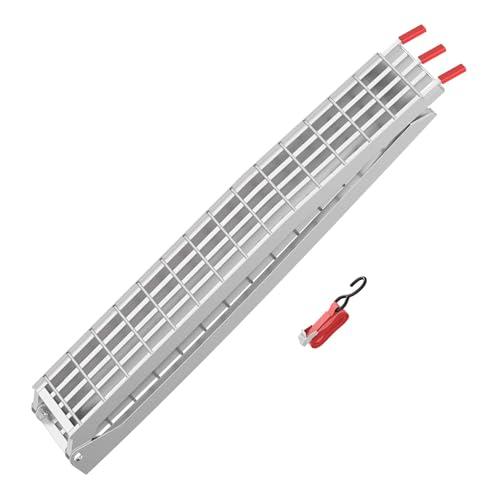 Wiltec Rampa di carico 310cm 540kg ripiegabile in alluminio per moto e quad Rampa carico moto