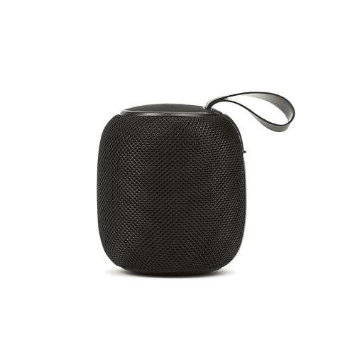 Trevi XR 8A16 Altoparlante Wireless 5.3, Speaker Portatile 5W con Lettore Mp3, Micro SD e Funzione TWS, Cassa Audio con Ricarica USB Type-C, Nero