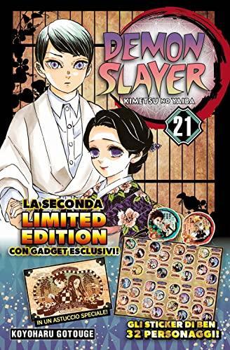 Demon slayer. Kimetsu no yaiba. Limited edition. Con Adesivi (Vol. 21)