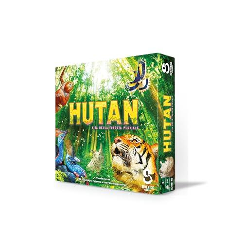 Asmodee Hutan, Gioco da Tavolo, 8+ Anni, 1-4 Giocatori, Edizione in Italiano