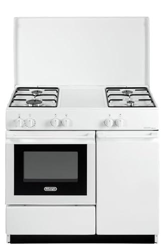 SEW8540NEDM - Cucina a gas con forno elettrico, n° 4 fuochi, Colore Bianco, Classe energetica A
