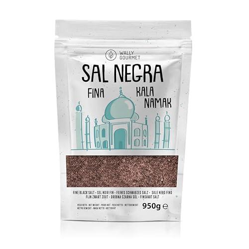 Sale Kala Namak, Fino, 100% Naturale, |Aroma Di Uovo| Nessun Additivo, Nessuna Raffinazione. Sale Nero dell'Himalaya. Maggiore Contenuto Di Oligoelementi. Per Condire. Origine: Pakistan