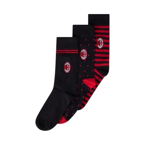 AC Milan - Calzini 3 Paia con Logo Ufficiale