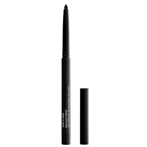 Wet n Wild, Megalast Retractable Eyeliner, Gel Eyeliner con Effetto Finito Intenso e Duraturo Fino a 16 Ore, Makeup per Occhi, Formula Pigmentata e a Prova di Macchie, Nero