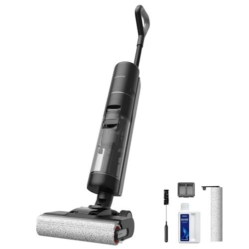 Dreame H13 Pro Aspirapolvere Lavapavimenti Lavaggio a Spazzola 60 °C, 30 min di Asciugatura ad Aria Calda, Auto-Pulizia a Doppia Rotazione, 18.000 Pa, Pulizia Edge-to-Edge, GlideWheel™, Spazzola a LED