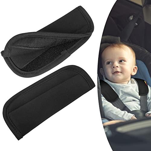 URAQT 2 Pezzi Bambino Sicurezza in Auto, Protezioni per Cinture di Sicurezza Bambini, Universale Protezione per Cintura di Sicurezza per Bambini per il Supporto per la Testa del bambini