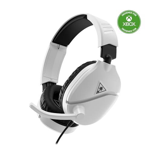Turtle Beach Recon 70 Bianca Xbox Cuffie da Gioco Multipiattaforma for Xbox Series X o S, Xbox One, PS5, PS4, PC e Mobile