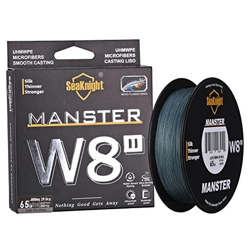 SeaKnight W8 II 8 Fili Lenza da trecciato X9 9 fili 150M/300M/500M Filo da Pesca alla Carpa Acqua salata 15-100LB