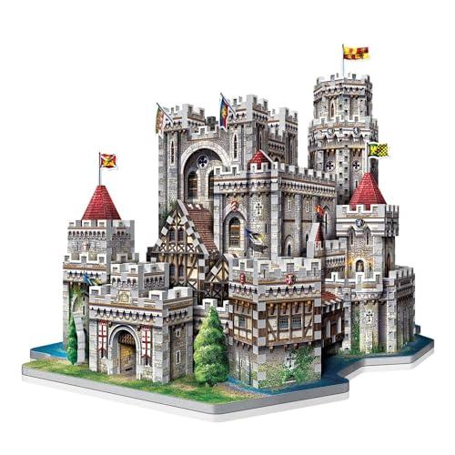 Wrebbit 3D Puzzle King Arthur's Camelot 3D Puzzle (865-Piece)