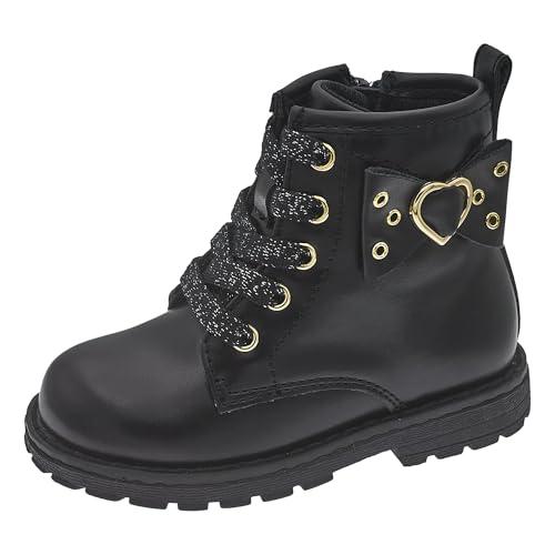 Chicco, Scarponcini Bambina con Zip Laterale, Polacchini Comodi, Flessibili e Traspiranti, Ideali per Autunno e Inverno, Scarpe Bambina, Designed in Italy