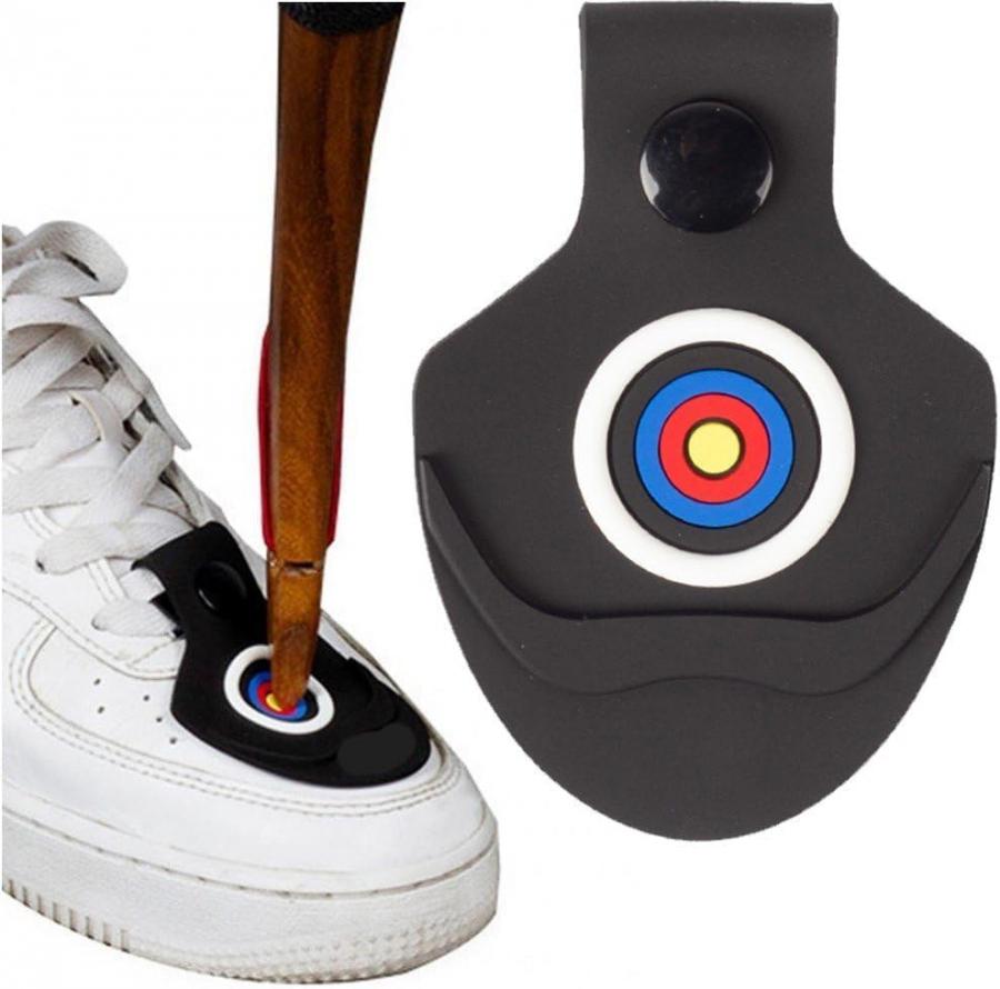 Hominas Gomma Pad per Tiro con L'Arco, Tiro con L'Arco Ricurvo Arto Protector Pad in Gomma Protezione per la Punta degli Arti dell'Arco