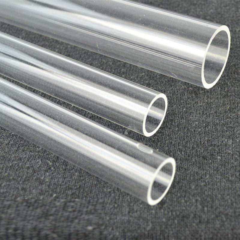 TUBO IN PLEXIGLASS da 1 MT SPESSORE 2 / 3MM - Diametro MM 10/15/20/25/30/40/50/70/80/90/100/110/120/130/150 (TRASPARENTE, DIAMETRO 25 MM)