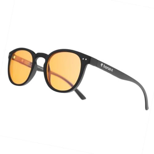 Horus X • Occhiali Luce Blu Uomo Donna | Occhiali per Computer Anti Luce Blu Protezione Anti-Fatica | Urban Amber