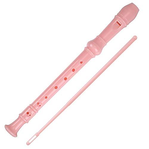 Flauto Dolce Soprano in Do Diteggiatura Tedesca Registratore Soprano 8 Fori per bambini Begainer con lo strumento di pulizia