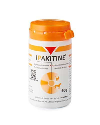 Vetoquinol Ipakitine | 60 g | Mangime complementare per cani e gatti | Per sostenere i reni | Per insufficienza renale