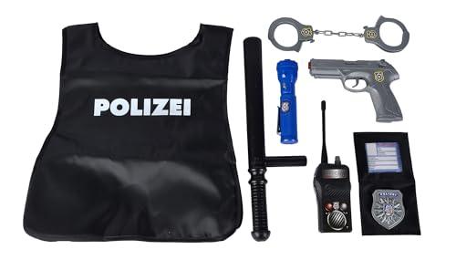 Simba 8102665 - Set di equipaggiamento da poliziotto (lingua tedesca)